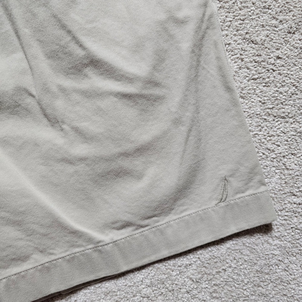 Two Pair‎ Nautica Men's Khaki Shorts Zip Elastic Waist Casual Comfort Summer XXL - Picture 2 of 14